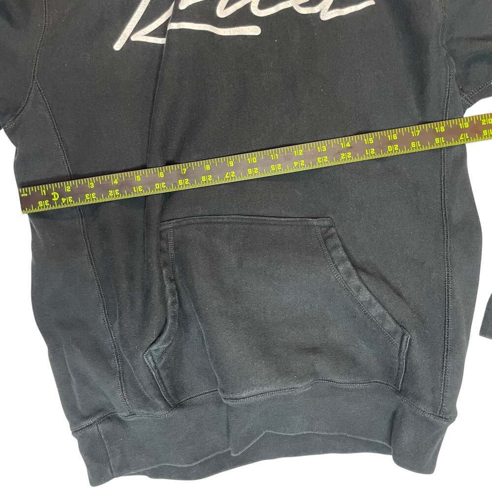 Killer Script Logo Pullover Hoodie Mens Large Black Streetwear Sweatshirt - Picture 3 of 9